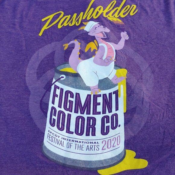 DISNEY Passholder Epcot International Festival of the Arts 2020 Size XL - Picture 1 of 4